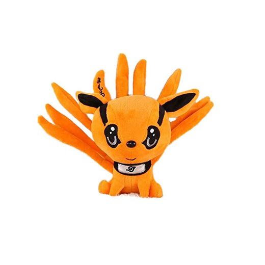 Juguete de Peluche 25cm Lindo Anime Naruto Kyuubi Kurama muñeca de Felpa Relleno sin Veces Animales de Zorro Juguetes Regalos creativos para niños niños niños niños