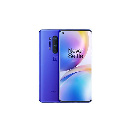 Teléfono OnePlus 8 Pro Azul Ultramarino | 6.78” Pantalla Fluid AMOLED 3D