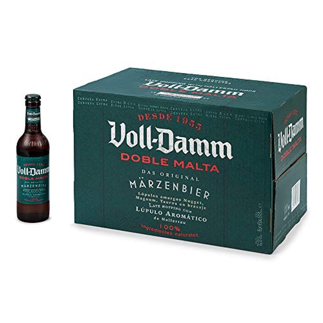 Products Voll-Damm Cerveza Marzen - Paquete de 24 x 330 ml - Total