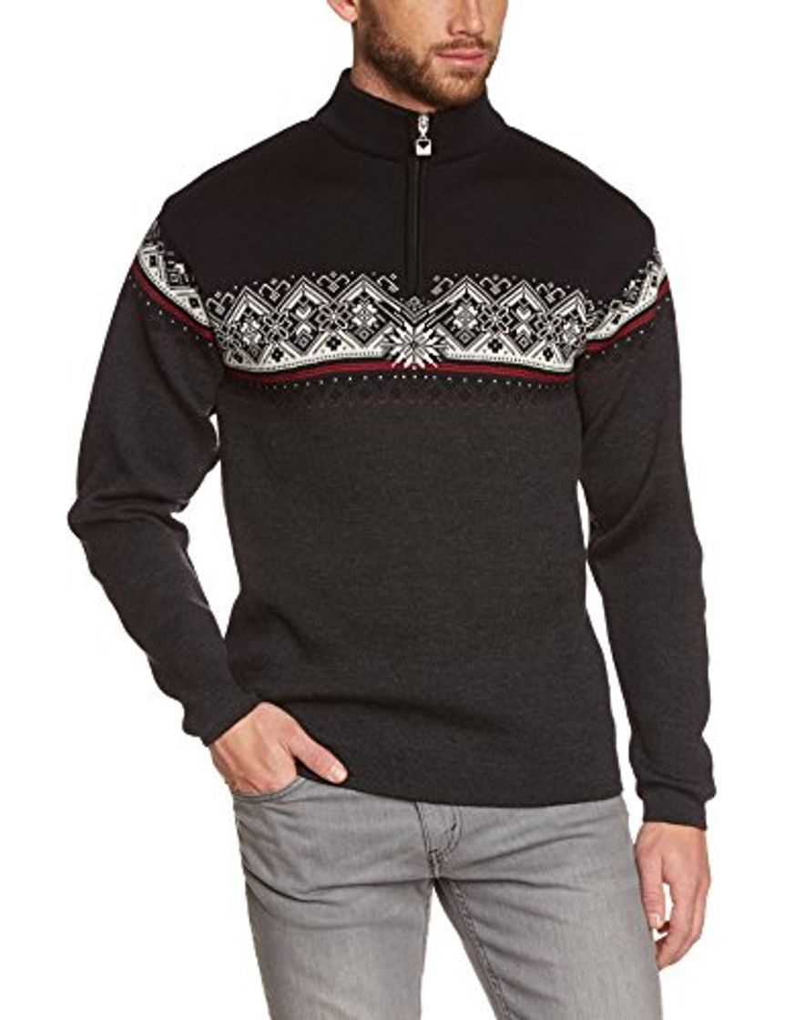 Products St. Moritz Dale of Norway Sudadera mascu Line, Hombre, Wool, Grau -