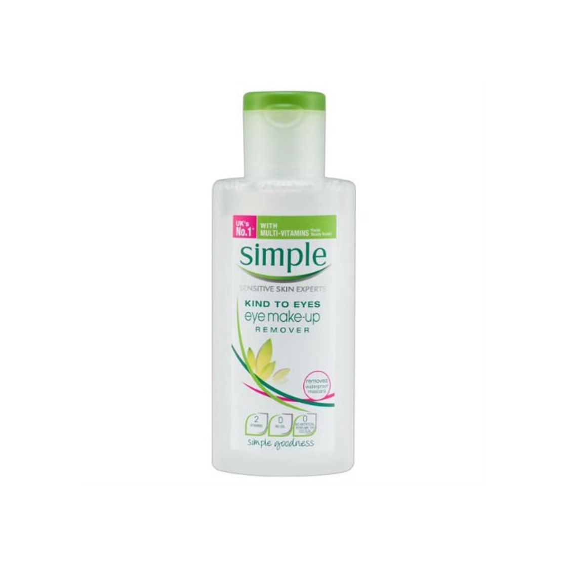 Producto Simple tipo A ojo ojos maquillaje Remover 125 ml funda de 6