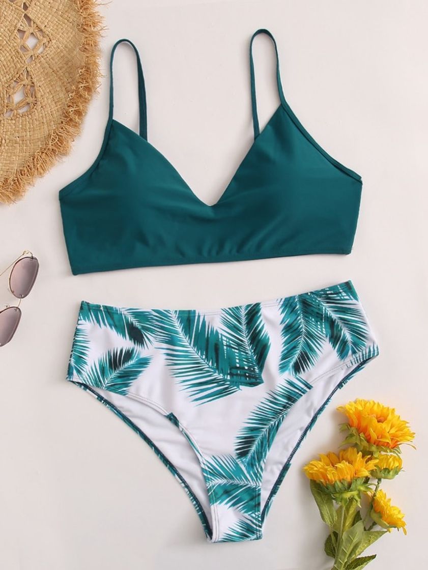 Fashion Bikini Tropical Verde