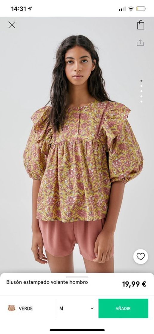 Social Blusa estampada 