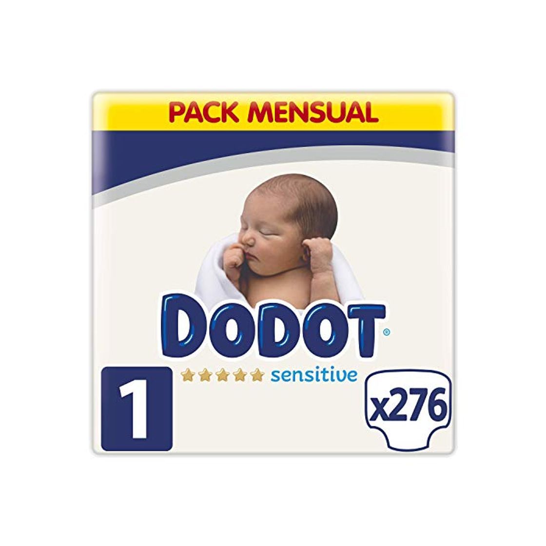 Product Dodot Sensitive Pañales Talla 1