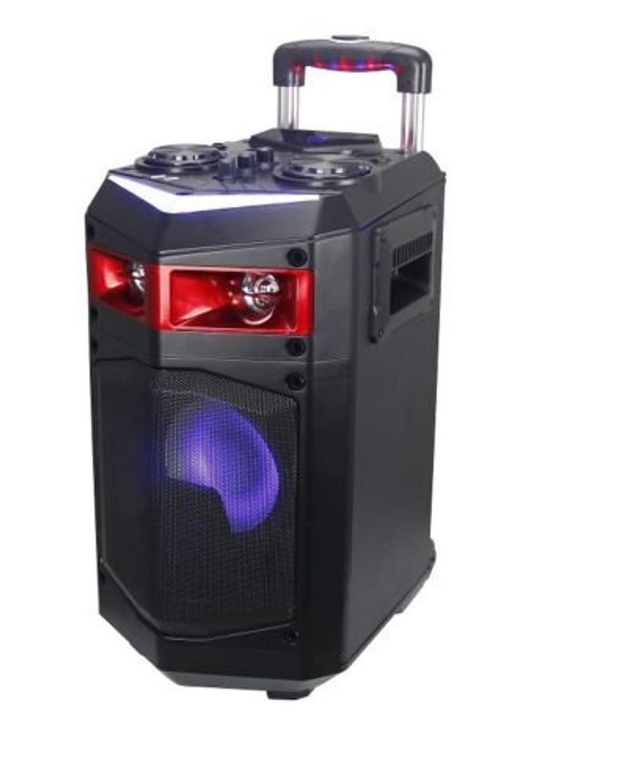 Product Altavoz Trolley con Ruedas PORTATIL Altavoces USB Bluetooth Karaoke LED 60W