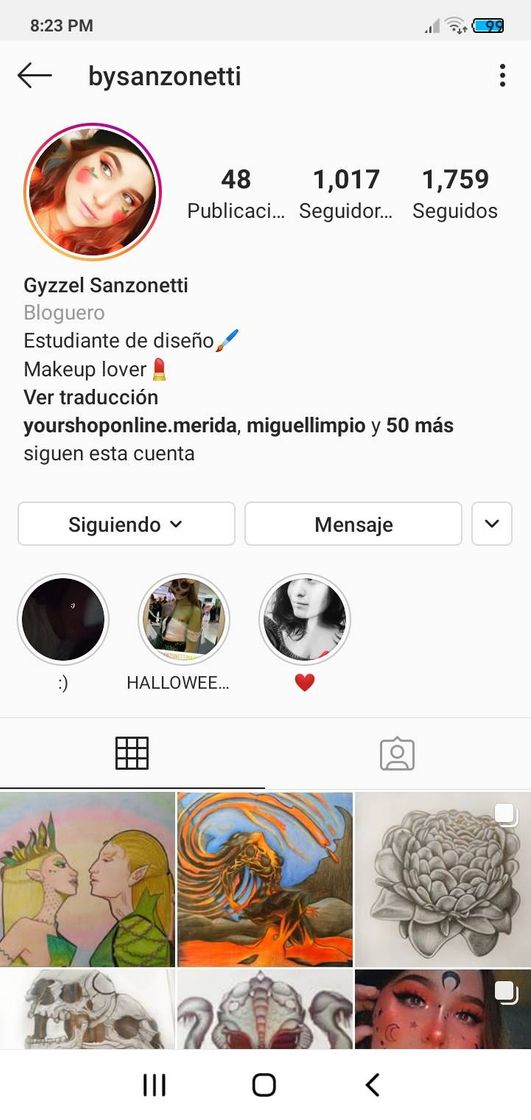 Social Diseñadora Gyzel Sanzonetti