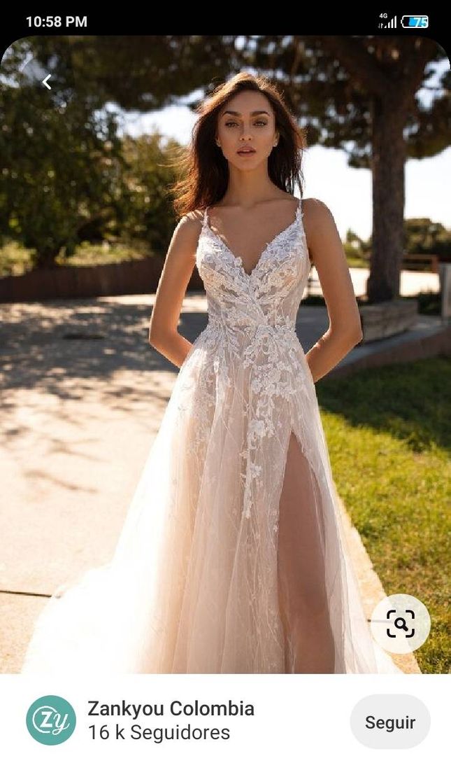 Fashion Vestido de Novia...