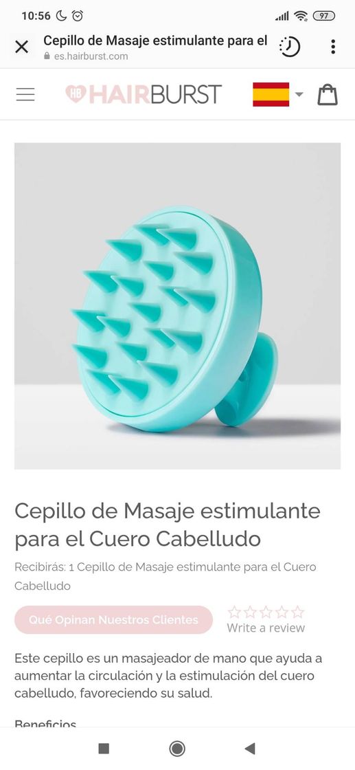 Moda Bouclème Scalp Massager | Envío Gratuito | Lookfantastic