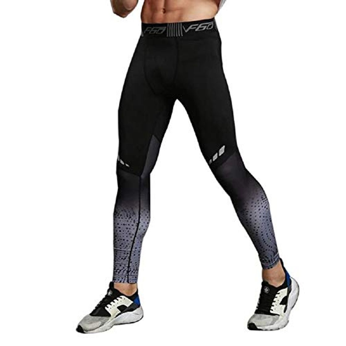 Moda Ducomi Pantalones Deportivos de Compresión - Pantalones de Yoga Elásticos para Hombres