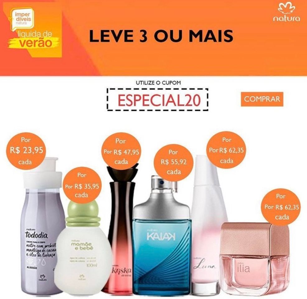 Fashion Promoções na natura 