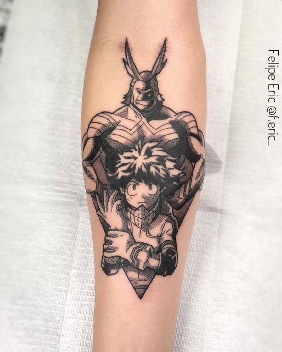 Moda Tatuagem de anime