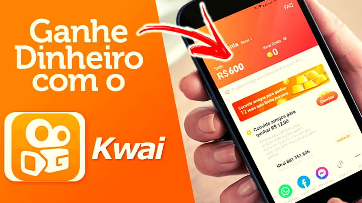 Apps Kwai-Renda Extra (Ganhe Muito Dinheiro)