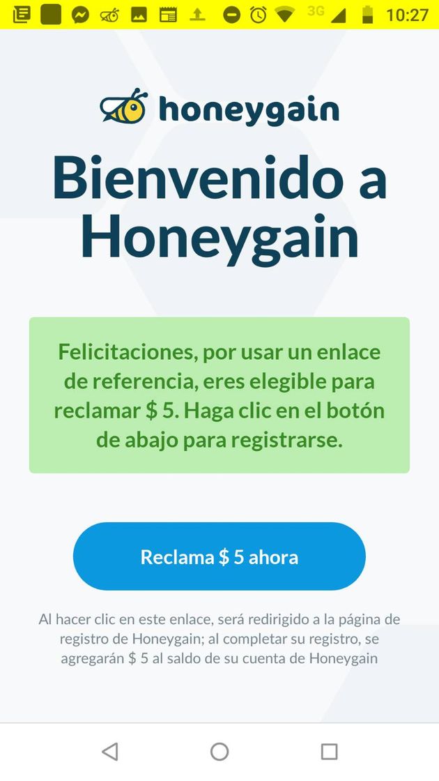 App Honeygain.