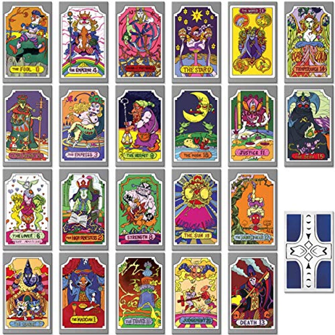 Productos Instabuy Jojo Bizzarre Adventure - Manojo de Cartas de Tarot