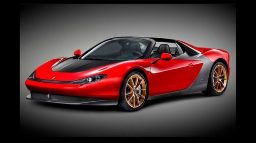 Esta é a versão de produção da exclusiva Ferrari Sergio