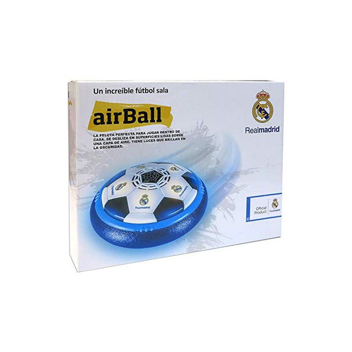 Product Toy Partner Airball Real Madrid Air Ball Luces Deslizante