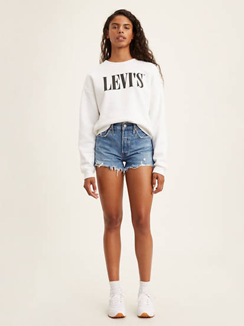 Social Levi's 501 Original Short Pantalones Cortos, Azul