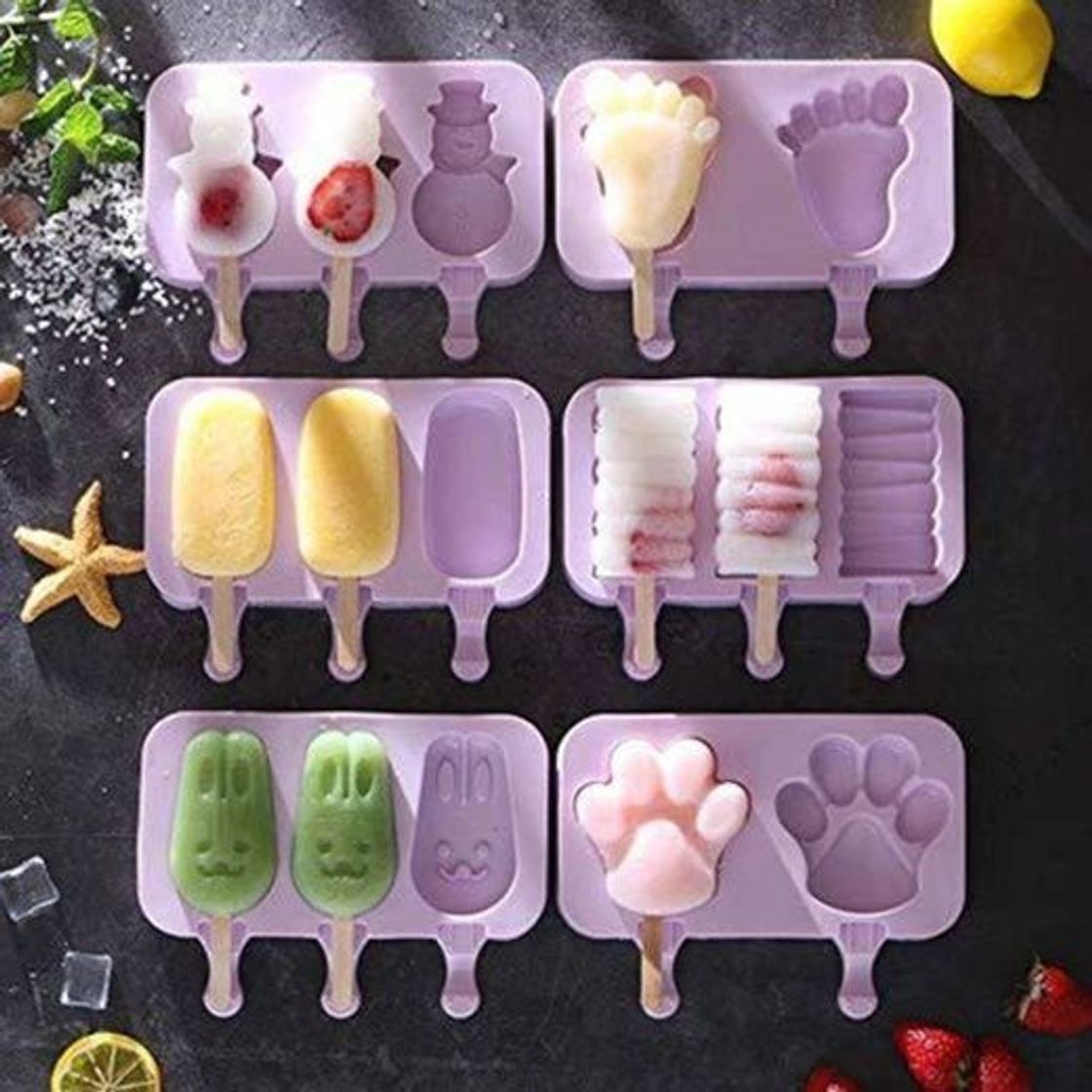 Social MZY1188 Molde de Silicona para Helado