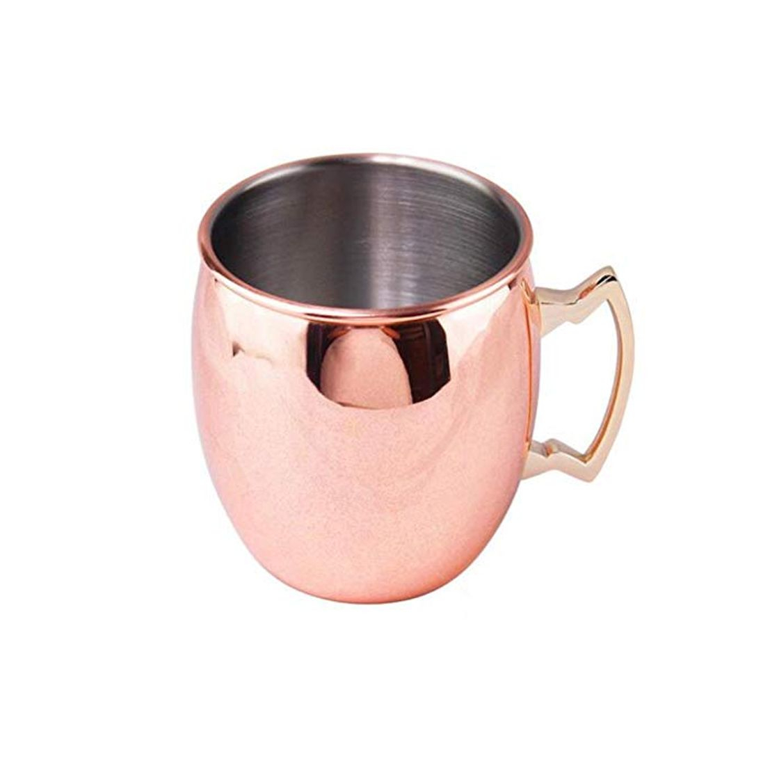 Productos HHOME 2-Ounce Moscow Cup Mule Mugs Mini Caneca Moscow Mule Cup Pure