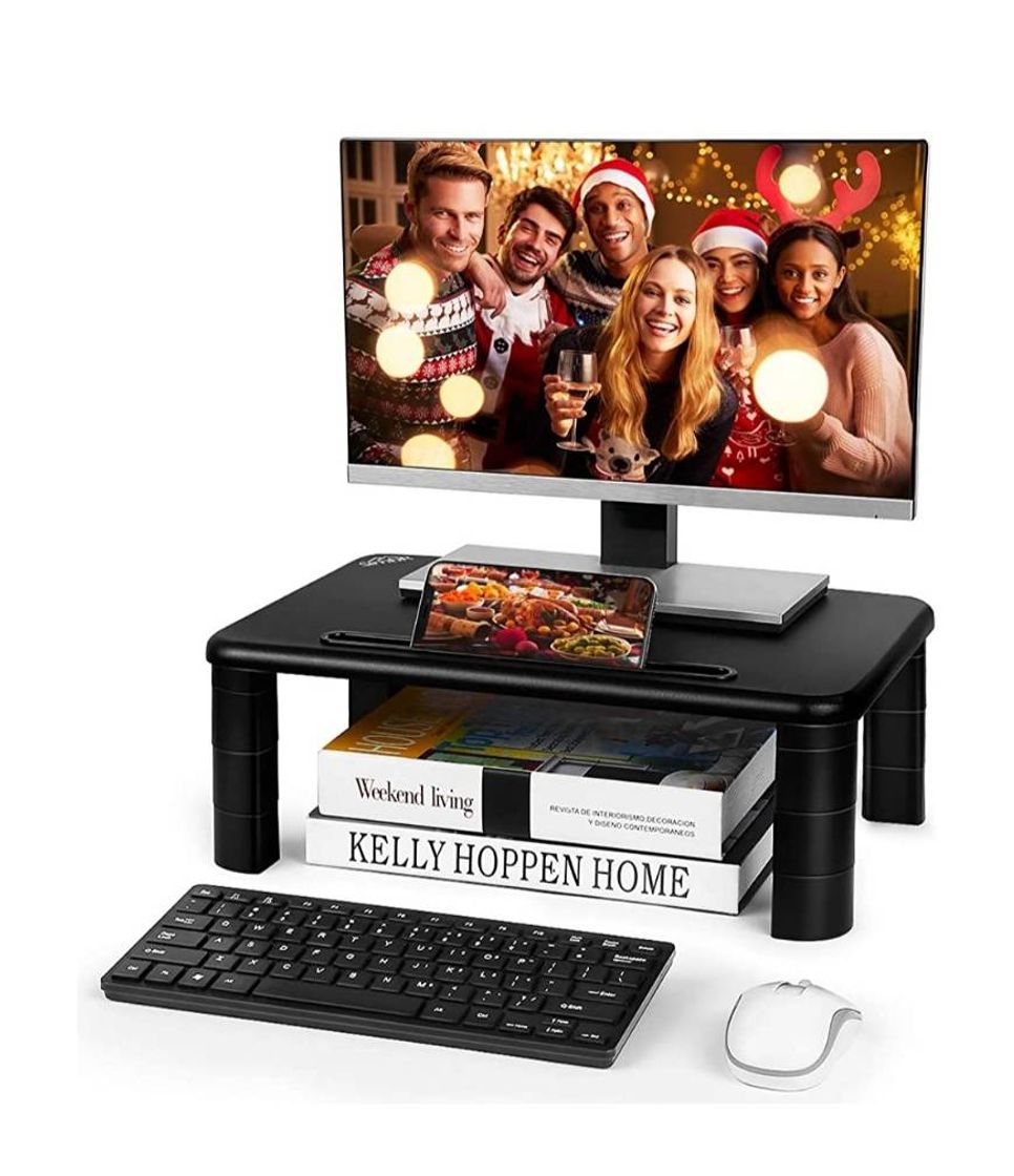 Social SIMBR Soporte para Monitor y Ordenador Portátil Elevador de 