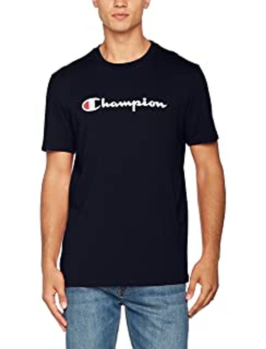 Social Champion Classic Logo para Hombre Camiseta, Rojo