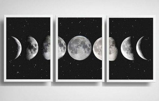 Quadro fases da lua ❤️