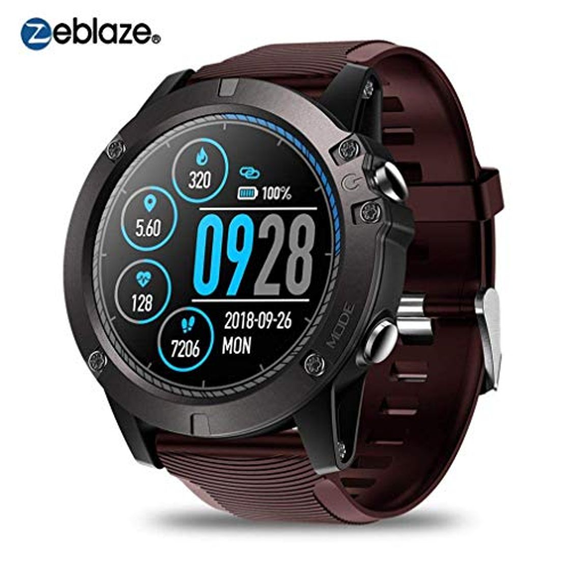 Social Zeblaze Vibe 3 Pro - Reloj inteligente con Bluetooth