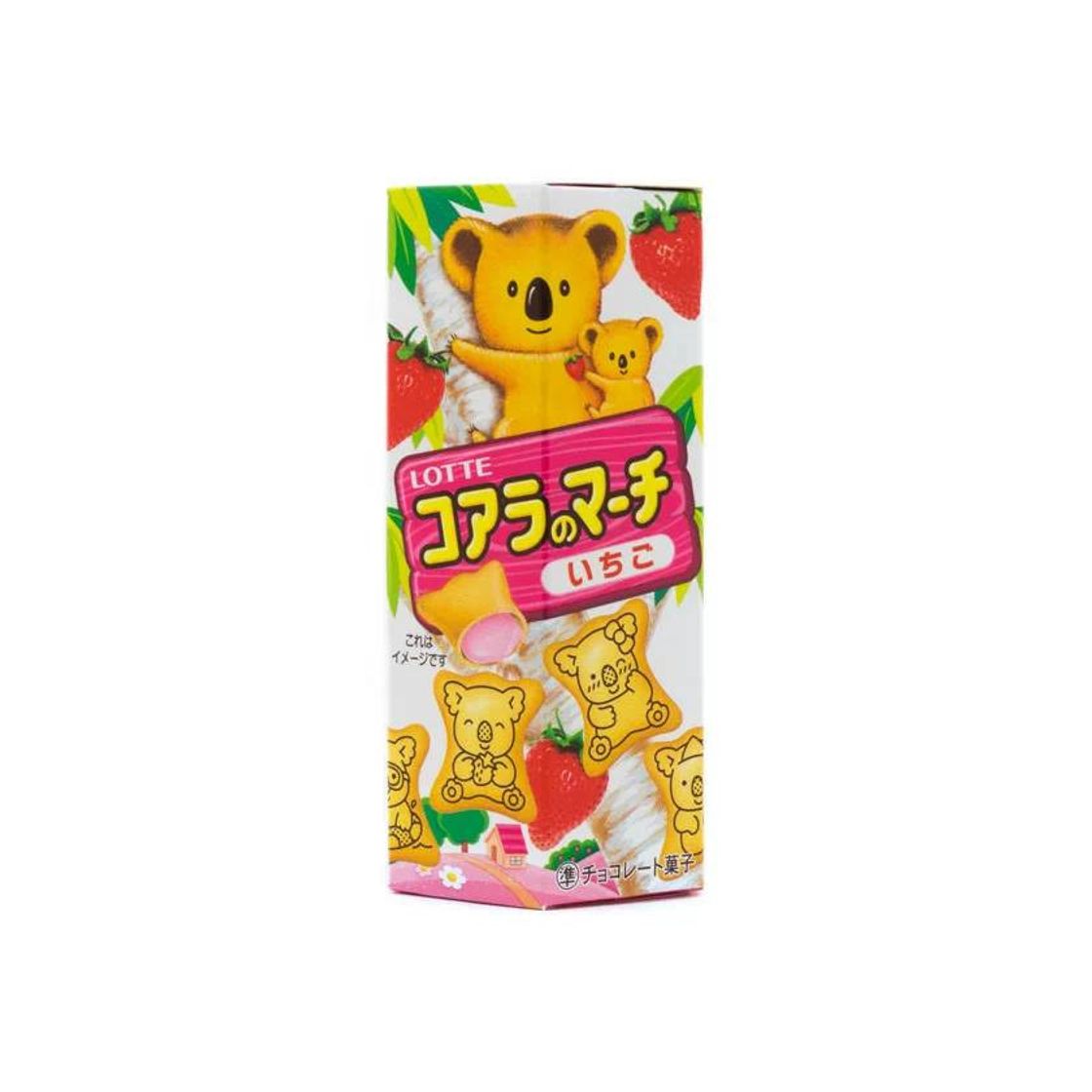 Products Lotte Koala’s March Strawberry Cream Biscuits