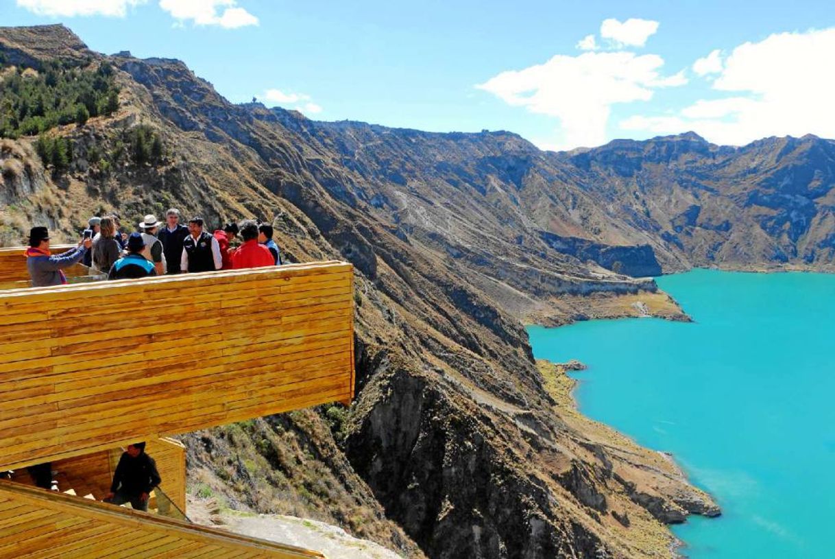 Places Mirador a la Laguna Quilotoa