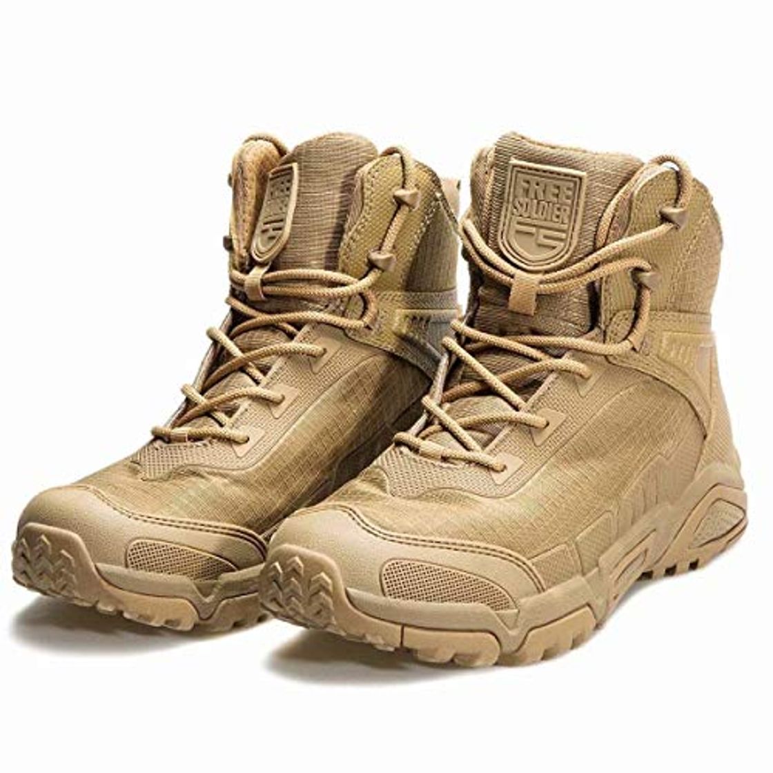 Fashion FREE SOLDIER Botas de Escalada Tacticas Hombre Botas Militares Transpirables Botas de