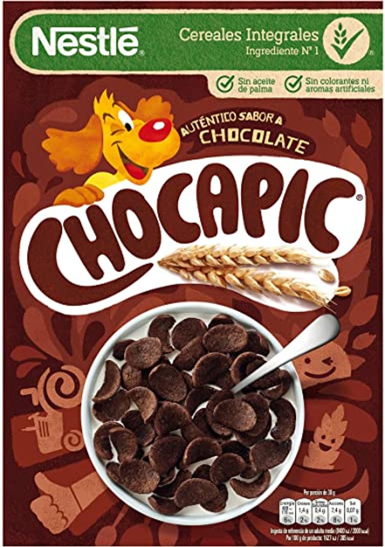 Producto Cereales Nestlé Chocapic Cereales de trigo y maíz tostados con chocolate