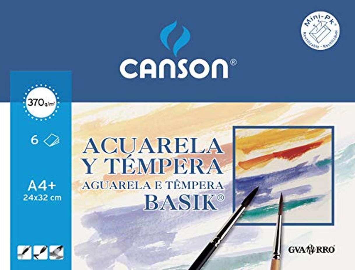 Product Canson 406347 - Papel para acuarela