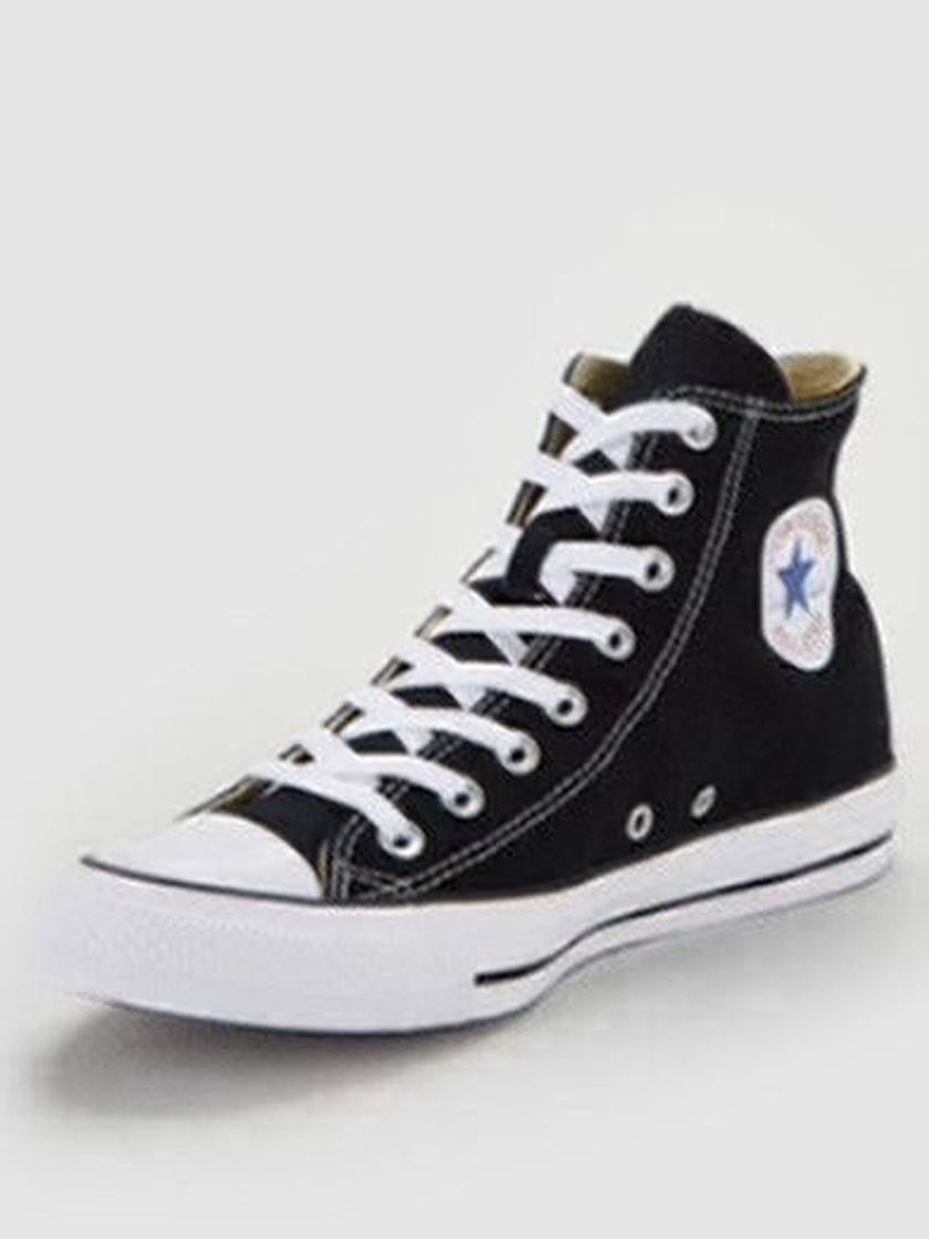 Moda Converse Chuck Taylor All Star Hi, Zapatillas Unisex Adulto, Negro