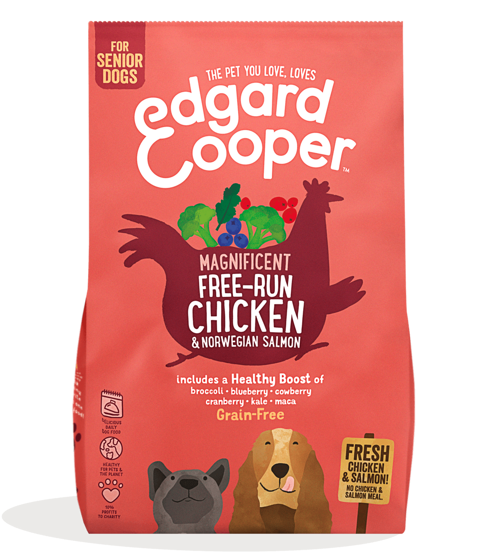 Moda Chicken & Salmon Grain-Free Dog Kibble | Edgard & Cooper