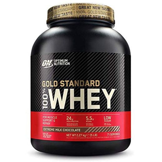 Optimum Nutrition ON Gold Standard 100% Whey Proteína en Polvo Suplementos Deportivos