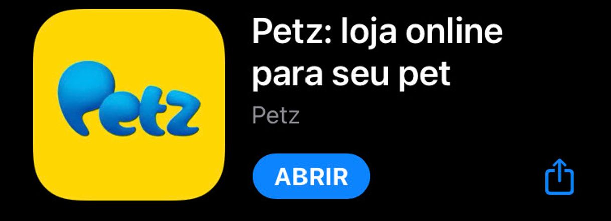 App ‎Petz: loja online para seu pet en App Store