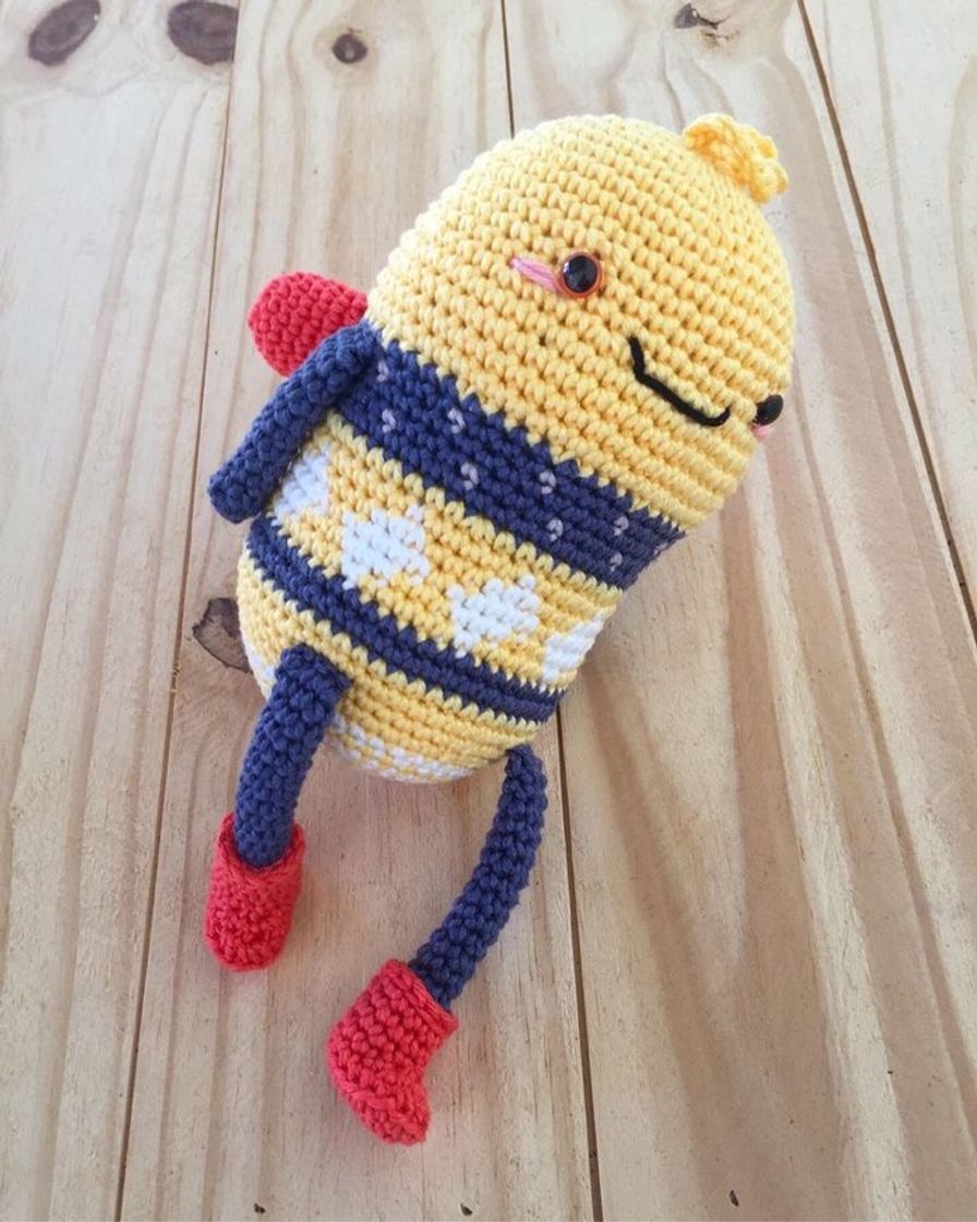 Moda Amigurumi Abelha Agatha