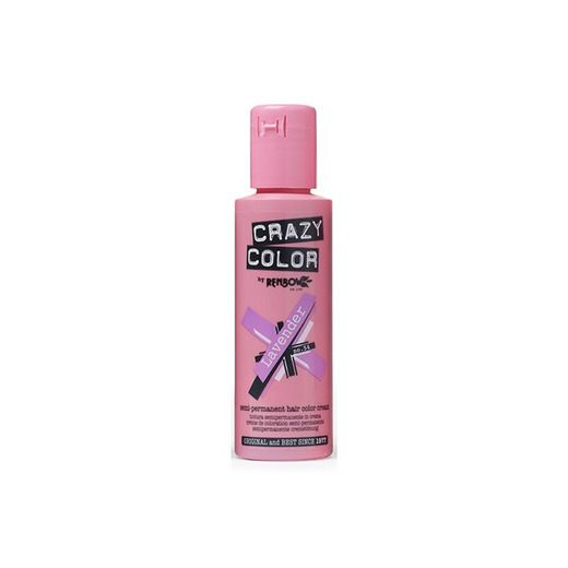 Crazy Color Lavender Nº 54 Crema Colorante del Cabello Semi-permanente