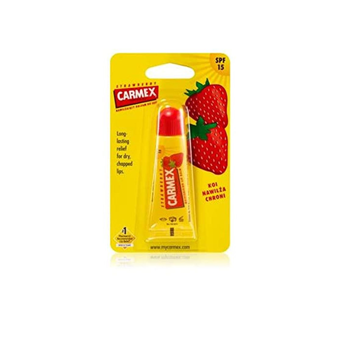 Belleza Carmex Protector Labial Carmex Tubo Fresa