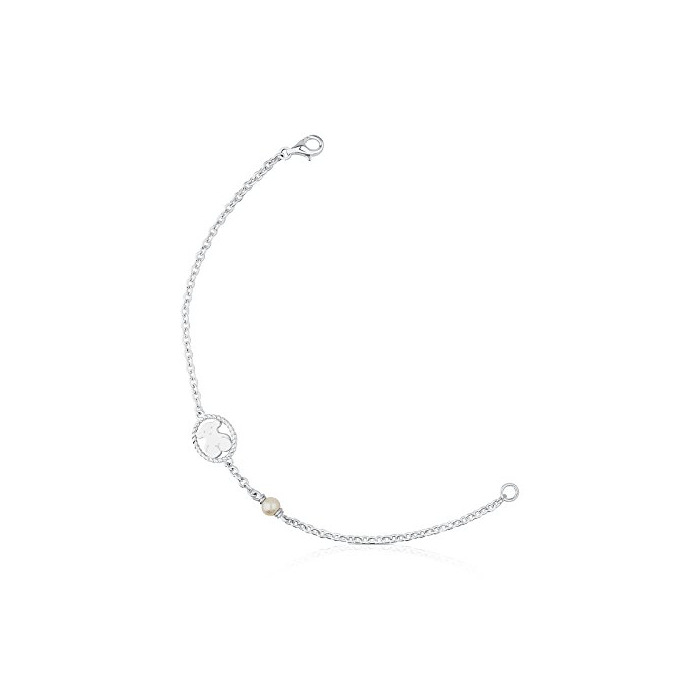 Social TOUS Camee - Pulsera de Plata de Primera Ley, con Motivo de