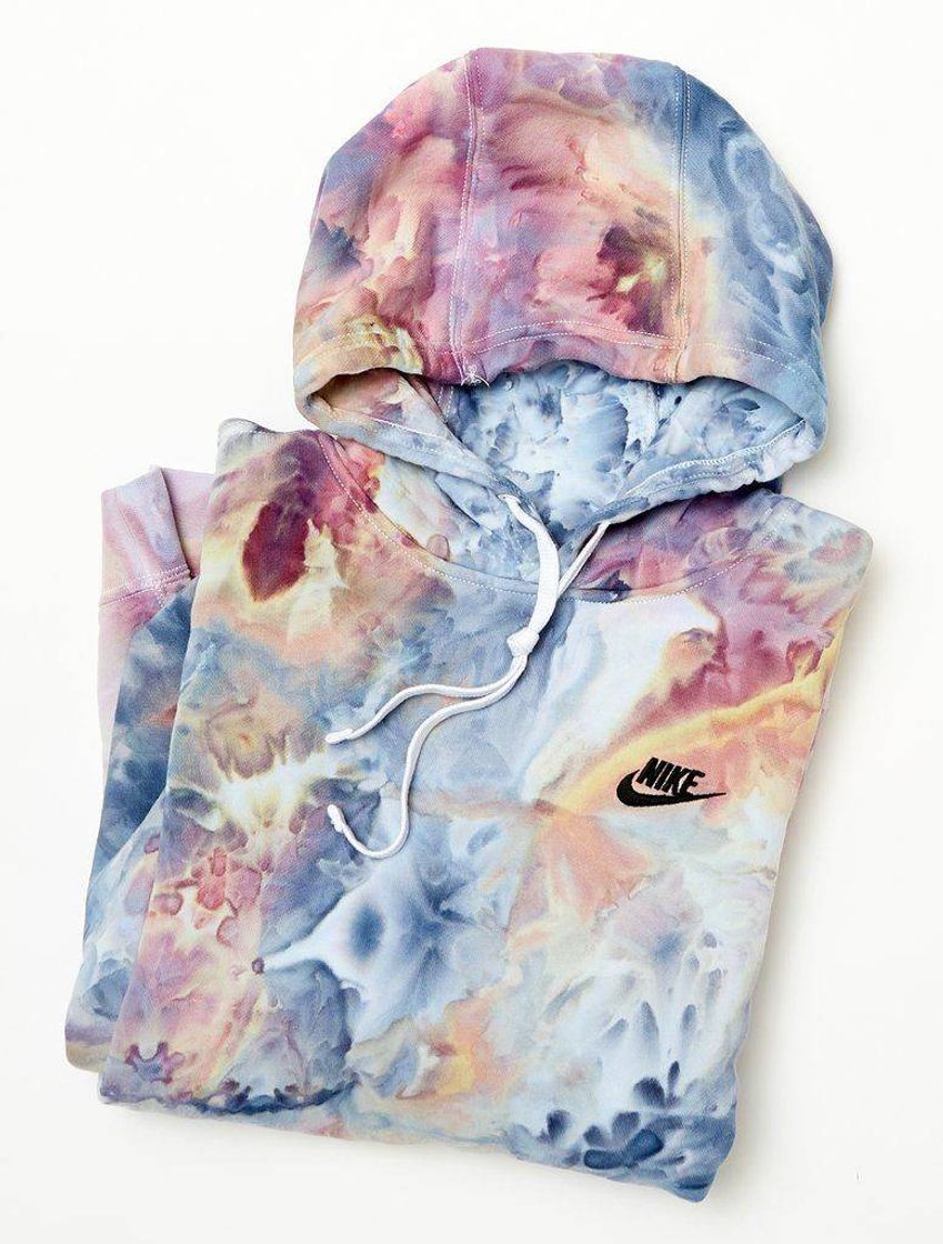 Fashion Nike hoodie in pastel