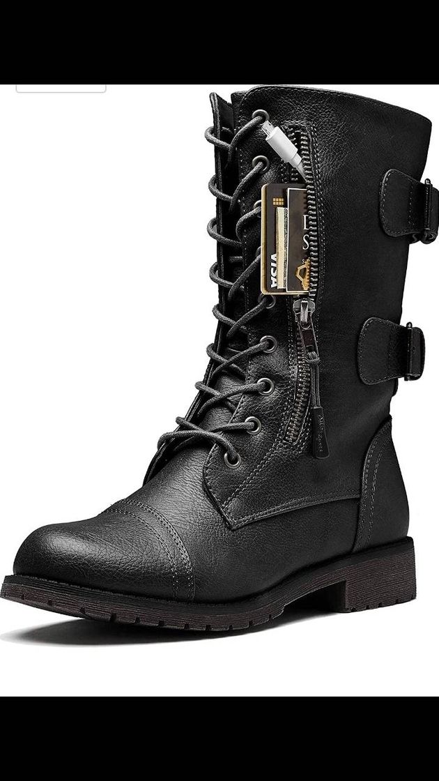 Fashion Botas estilo militar 😎💣