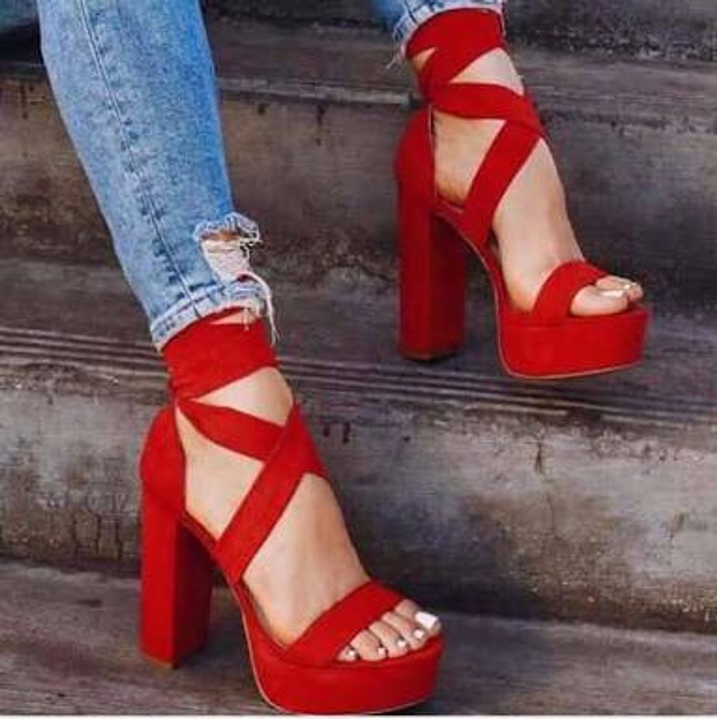 Moda Tacones rojos