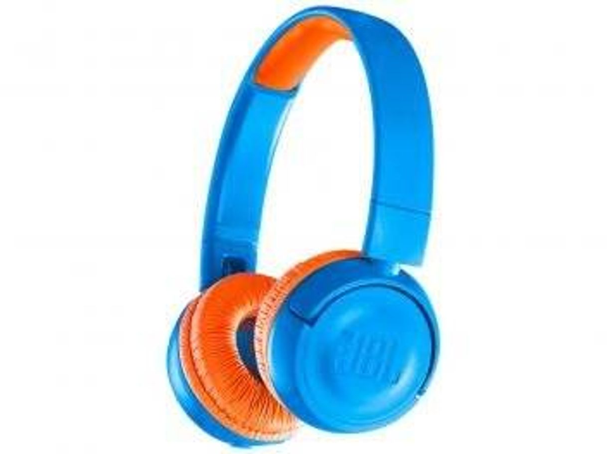 Fashion Fone de Ouvido Bluetooth JBL - com Microfone Infantil Azul 