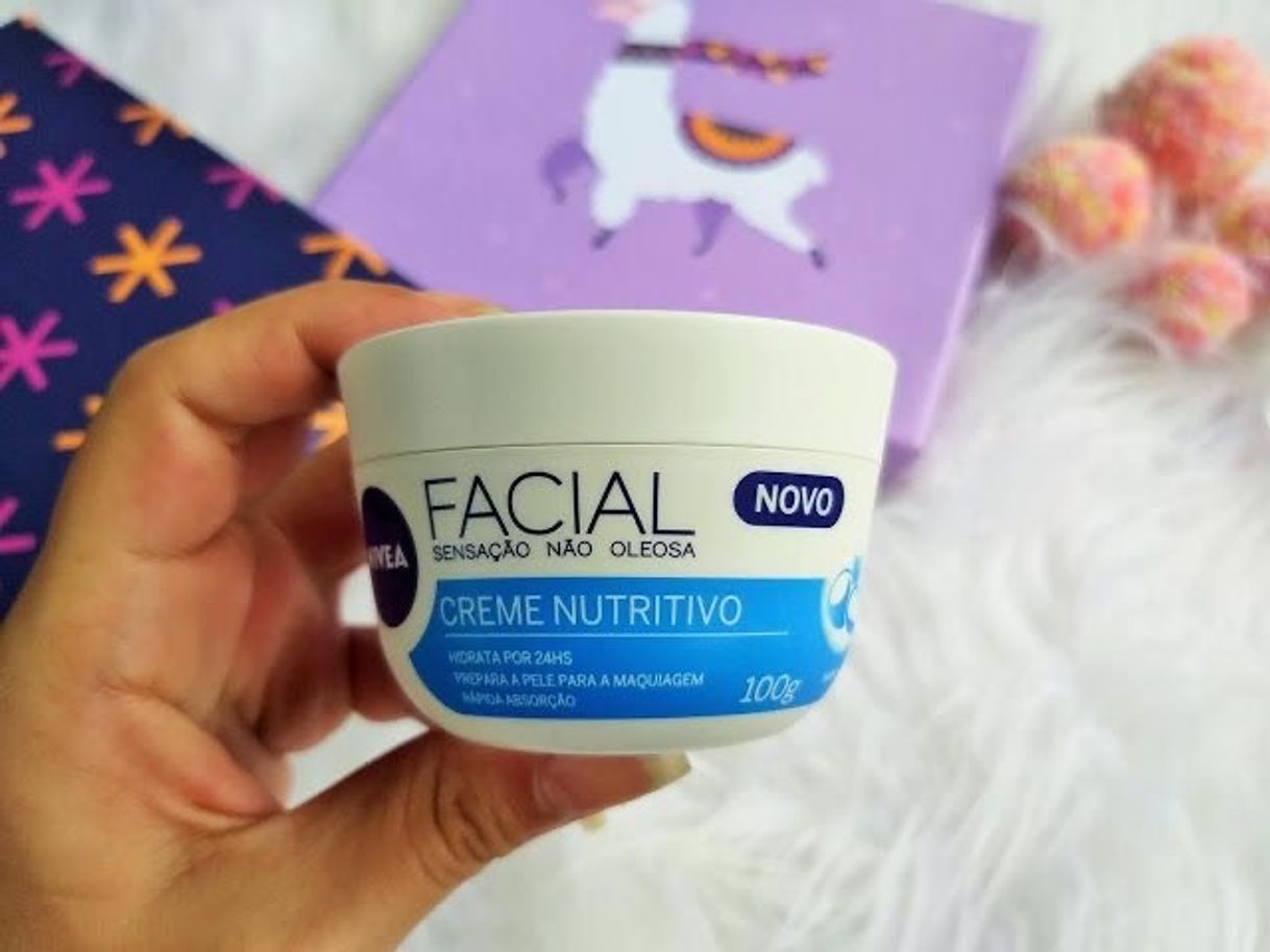 Producto creme nivea facial nutritivo 