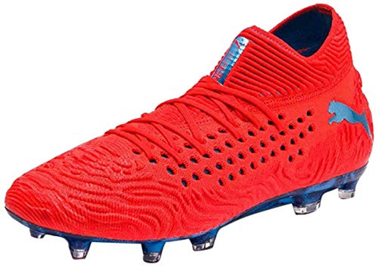 Moda Puma Future 19.1 Netfit FG/AG, Zapatillas de Fútbol para Hombre, Rojo