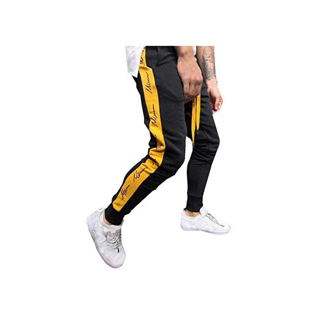 Fashion Los Hombres De Los Pantalones Festiva Patchwork Ropa Pantalones Deportivos Pantalones Deportivos Estiramiento De Hip Hop De Los Pantalones Vaqueros Pantalones Deportivos De Calidad Regular Fit