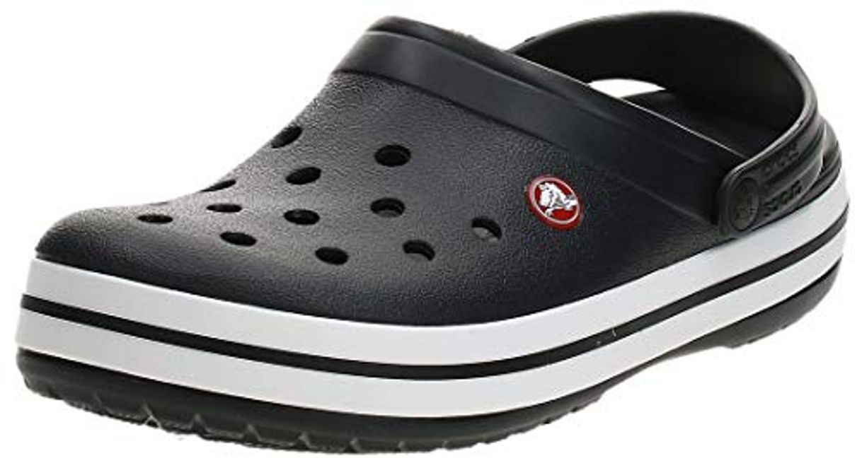 Moda Crocs Crocband U, Zuecos Unisex Adulto, Negro