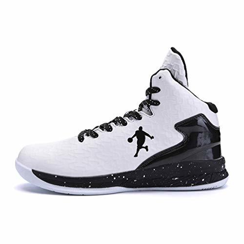 Social Los Hombres de Baloncesto Zapatos de Alta Tapa amortiguación de la luz