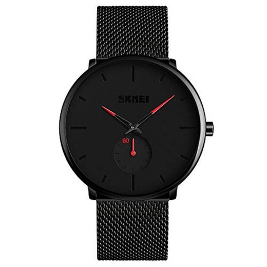 Relojes para Hombres, KOTIME De Moda Casual Hombre Relojes De Malla Ultra